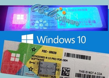 Oem 또는 소매 Windows 10 직업적인 활성화 열쇠, Windows 10 직업적인 향상 열쇠
